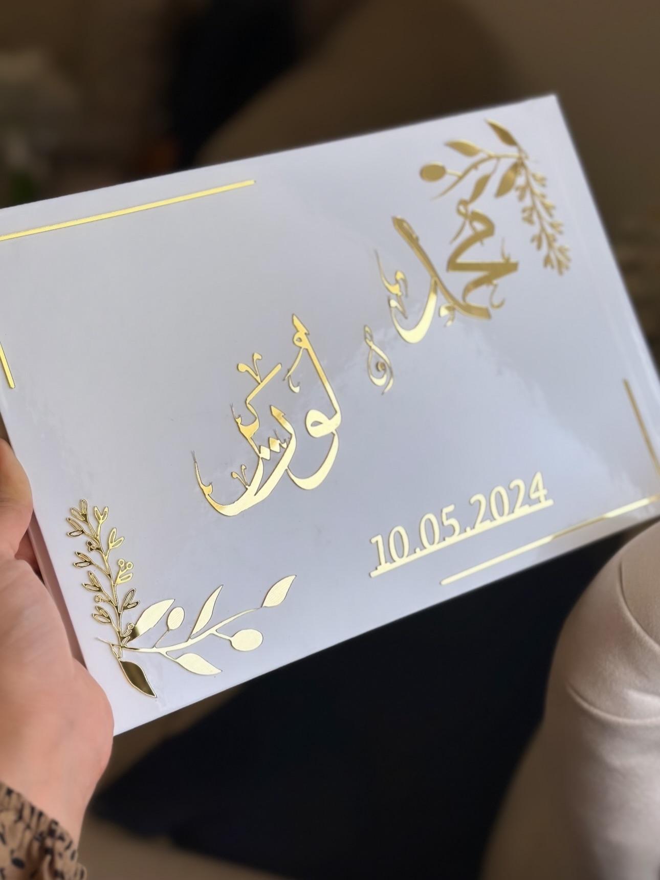 دفتر هارد كفر مع اكريلك