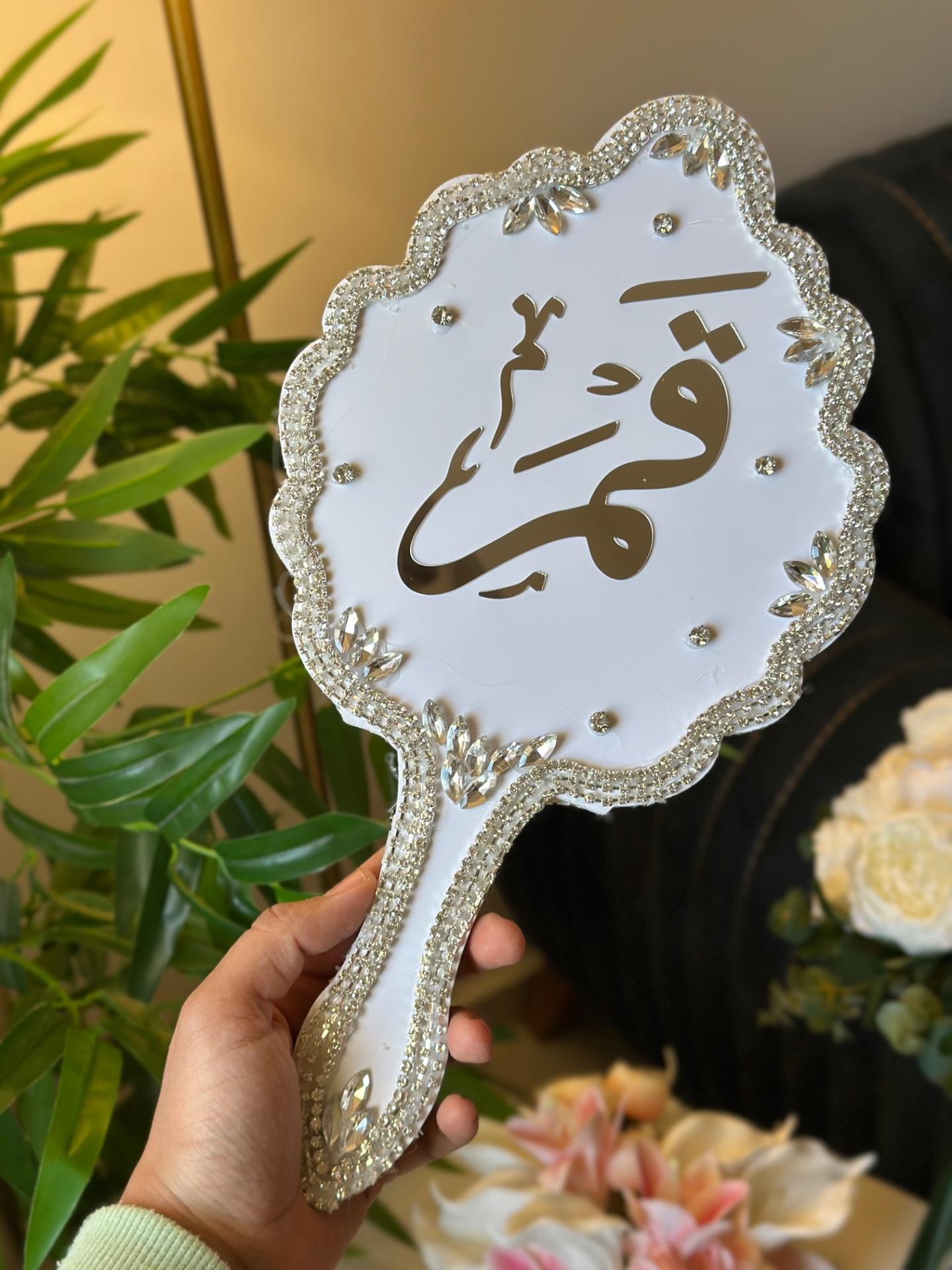 مراية تزيين زركون وكريستال 